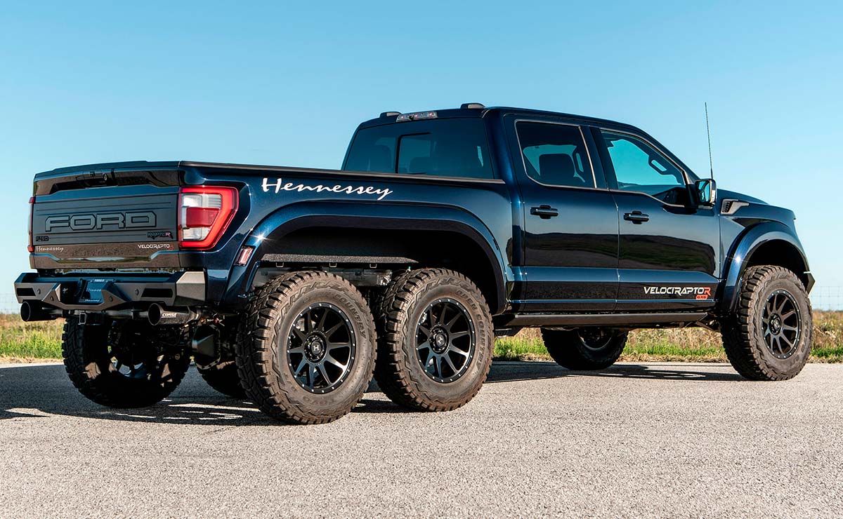 VelociRaptoR 6×6 2 Conoce VelociRaptoR 6×6, una de las mejores y más caras pick-ups del mundo