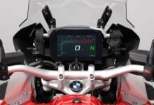 tablero de una moto