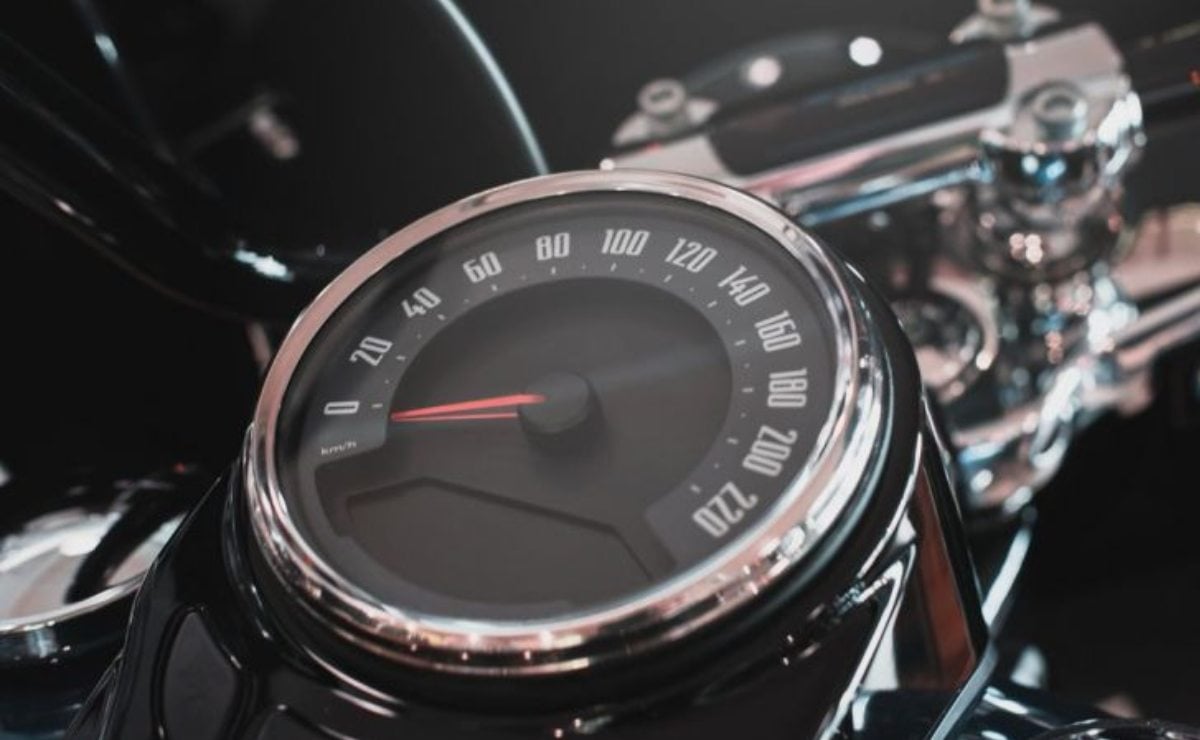 velocímetro de moto