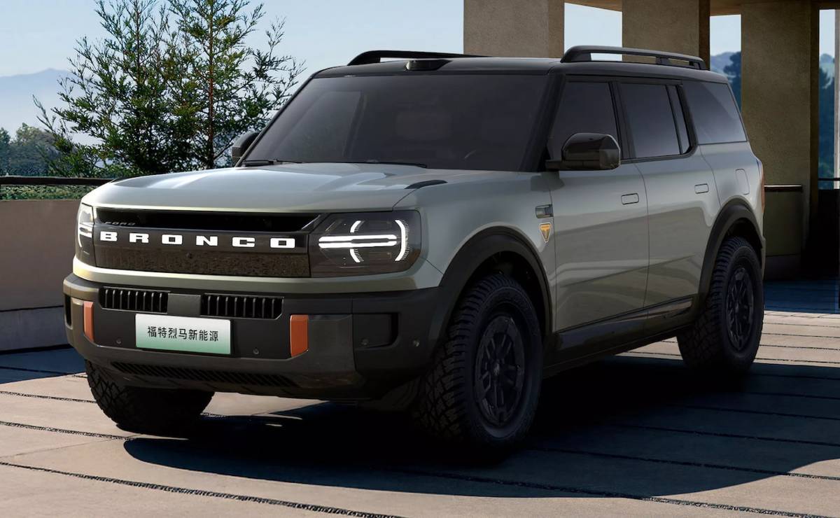 MDP Ford Bronco New Energy frente 1 Ford Revoluciona la Gama Bronco con el Nuevo SUV Eléctrico para China