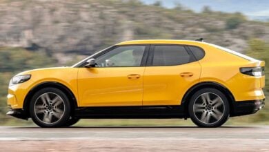MDP Ford Capri accion perfil Ford Capri 100% Eléctrico: La Evolución de un Clásico en Camino al Futuro