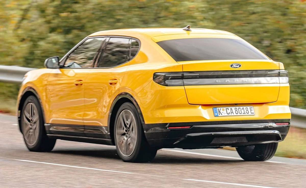 MDP Ford Capri accion trasera Ford Capri 100% Eléctrico: La Evolución de un Clásico en Camino al Futuro