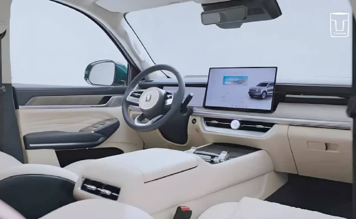 MDP GWM Tank 500 PHEV interior El SUV que Rompe Moldes: Great Wall Motors y su Distintivo Tanque Urbano