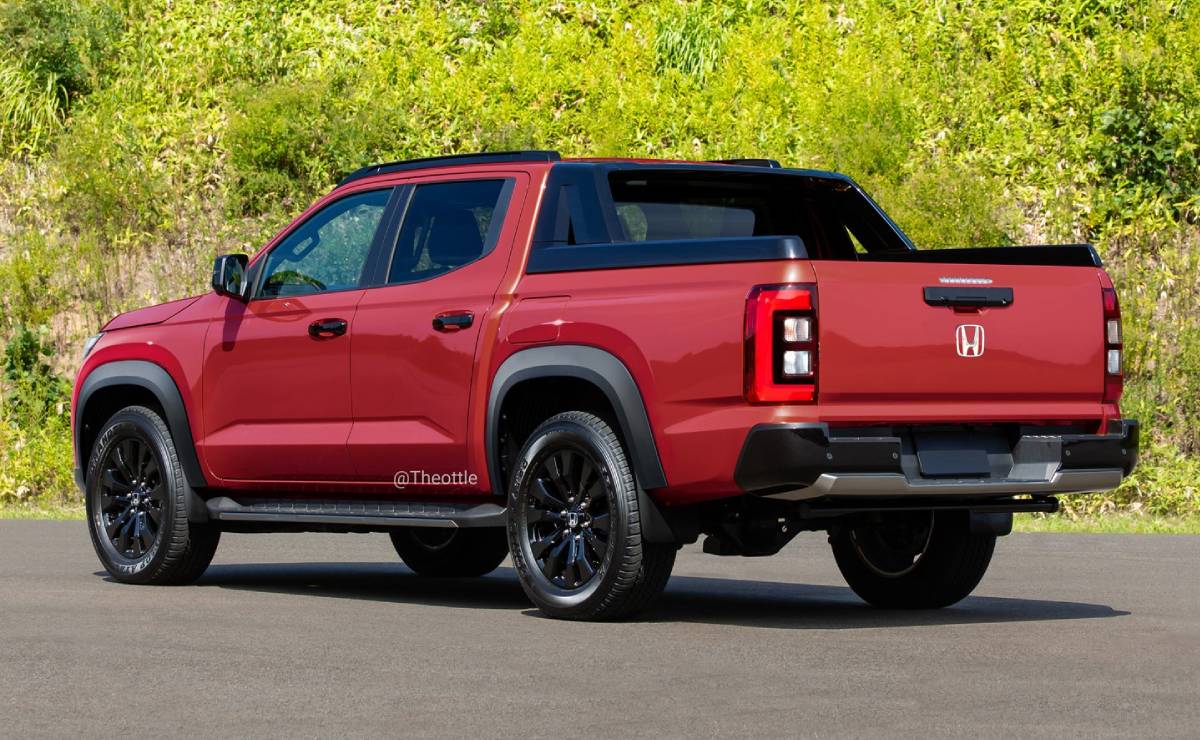 MDP Pick up Honda trasera 2 ¿La nueva pick-up de Honda será la más esperada del año?