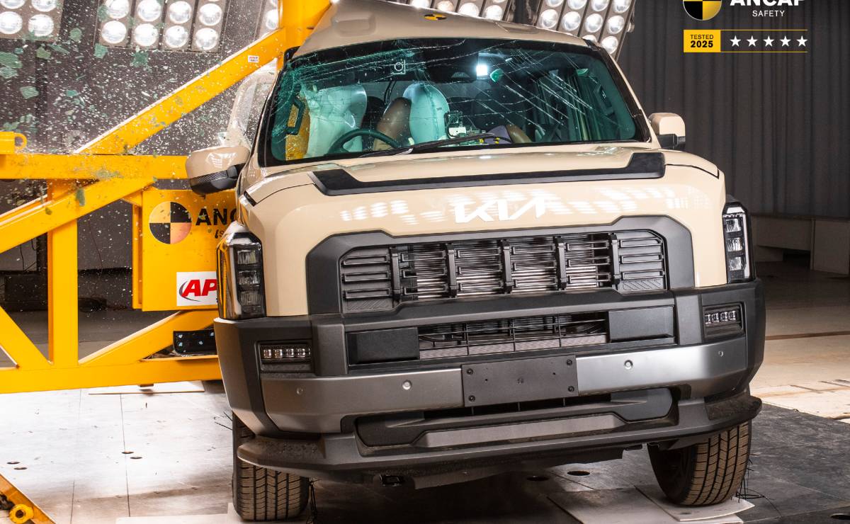 MDP Pick up Kia Tasman pruebas de choque 1 La Kia Tasman: la pick-up coreana que revoluciona el mercado con sus cinco estrellas de seguridad