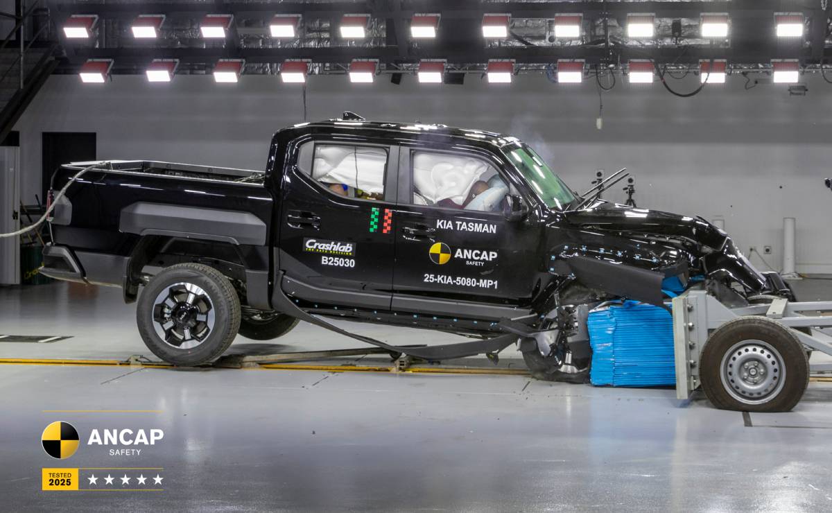 MDP Pick up Kia Tasman pruebas de choque 3 La Kia Tasman: la pick-up coreana que revoluciona el mercado con sus cinco estrellas de seguridad