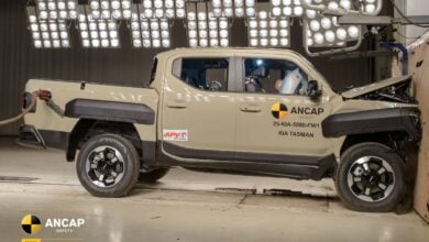 MDP Pick up Kia Tasman pruebas de choque La Kia Tasman: la pick-up coreana que revoluciona el mercado con sus cinco estrellas de seguridad