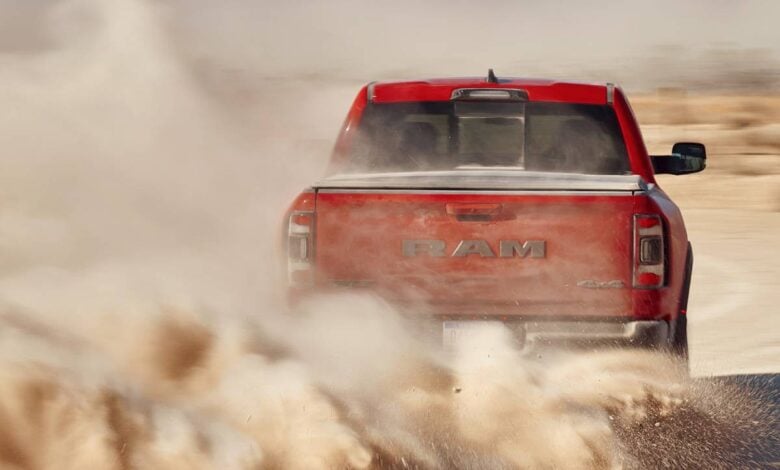 El Regreso de la RAM 1500 TRX: La Pick Up Extrema que Revoluciona el 2025 MDP RAM 1500 TRX accion trasera El Regreso de la RAM 1500 TRX: La Pick Up Extrema que Revoluciona el 2025