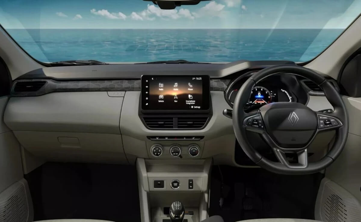 MDP Renault Triber 2026 interior Renault Triber 2026: La Transformación del Kwid en un Sorprendente SUV de Siete Asientos
