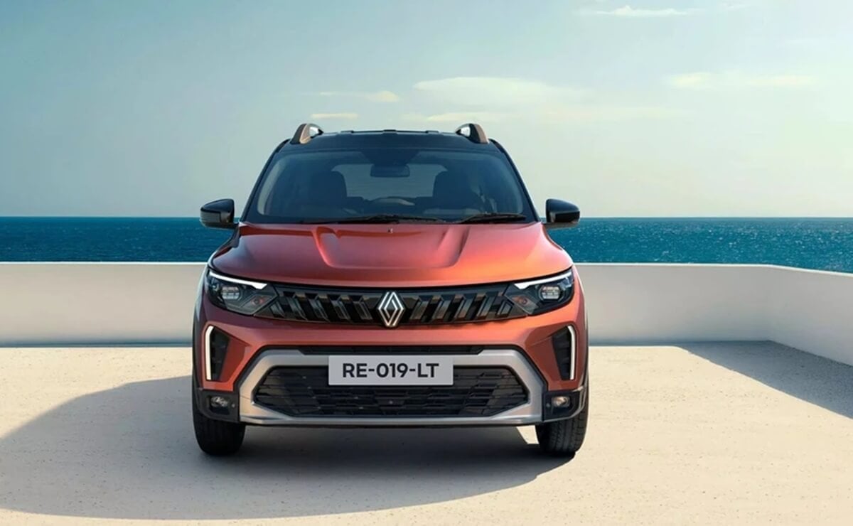 MDP Renault Triber frontal Renault Triber 2026: La Transformación del Kwid en un Sorprendente SUV de Siete Asientos