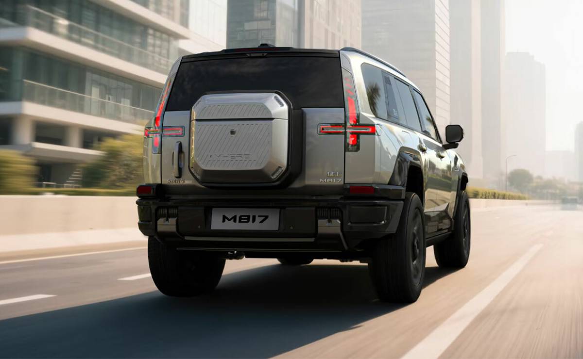 MDP SUV M Hero M817 accion trasera Dongfeng M-Hero M817: El SUV Eléctrico que Revoluciona el Mercado Asiático