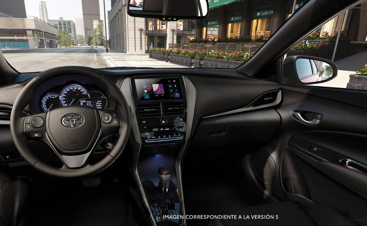 MDP Toyota Yaris interior 1 Toyota Yaris y Hyundai HB20: La Competencia Calienta Motores en el Segmento B