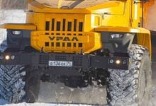 MDP camion artico con ruedas gigantes ural 10x10 2 Ural Arctic 10×10: El Gigante Ruso que Desafía las Heladas del Ártico