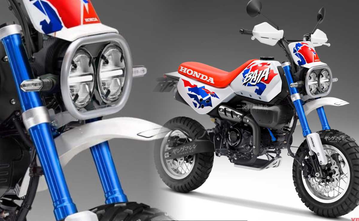 MDP honda monkey baja 125 2 Honda Reinventa un Clásico: ¿Está Llegando una Versión Adventure de la Monkey?