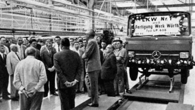 MDP merecedes benz Mercedes-Benz Wörth celebra seis décadas de innovación y excelencia en la fabricación de camiones