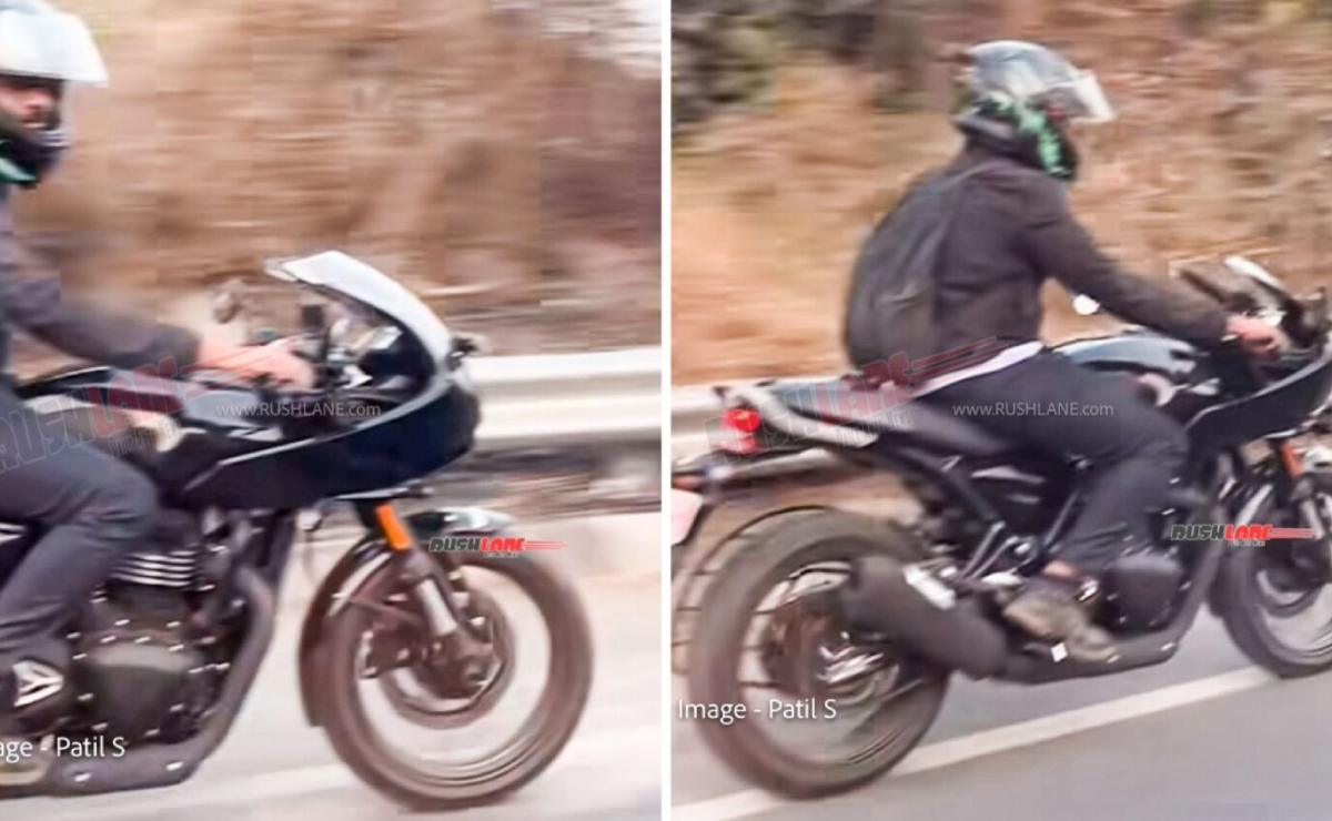 MDP triumph thruxton 400 accion La Nueva Joya Vintage de Triumph: ¿Está la Deportiva de 400 cc Lista para Brillar en el Mercado Internacional?
