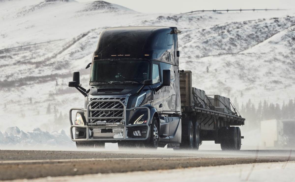 MDP volvo vnl Volvo VNL: El gigante del transporte que desafía las heladas de Alaska