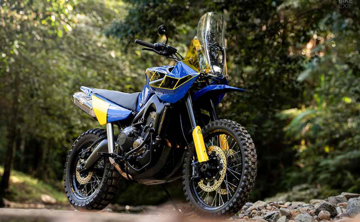 MDP yamaha mt 09 rally raid tenere 2 Transformación Extrema: Yamaha MT-09 se Convierte en una Bestia de Rally