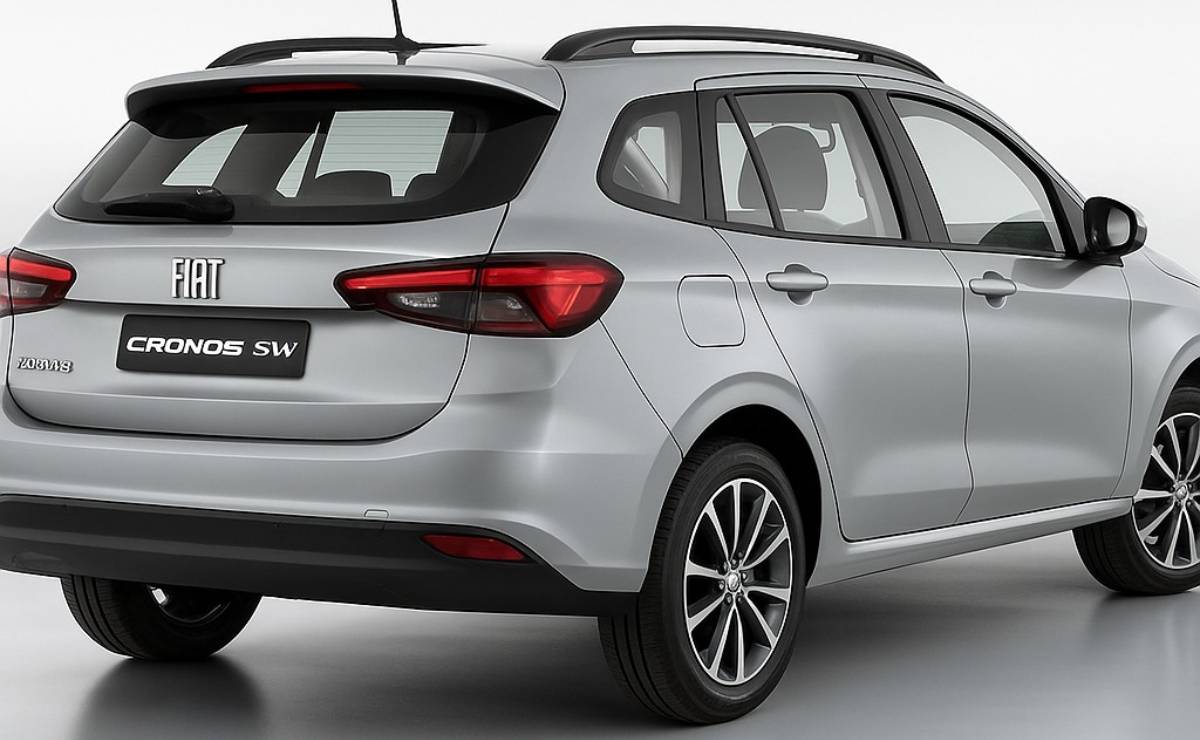 MDP Fiat Cronos SW trasera Fiat Cronos SW: La Rural que Podría Revolucionar el Mercado de Sedanes