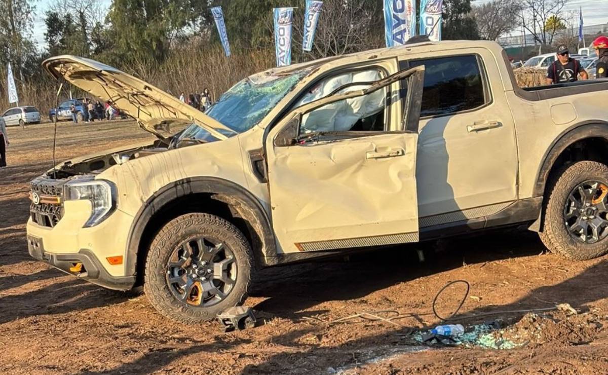 MDP Ford Maverick vuelco 1 Inédito Accidente de la Ford Maverick en Venado Tuerto: ¿Qué Salió Mal?