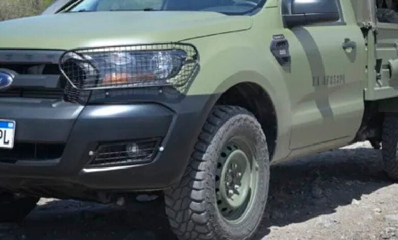 La Ford Ranger se convierte en aliada del sector militar argentino MDP Ford Ranger para ejercito La Ford Ranger se convierte en aliada del sector militar argentino