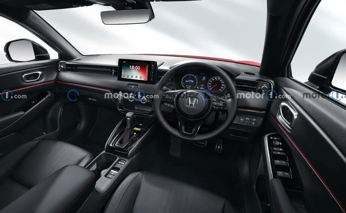 MDP Honda HR V RS interior Honda HR-V RS 2025: Redefiniendo la Deportividad de los SUVs Compactos