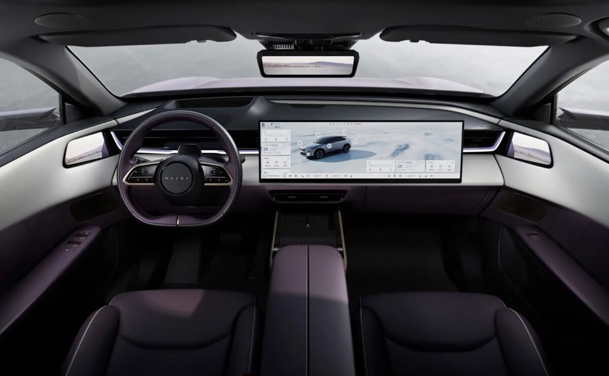 MDP Mazda EZ 60 interior Mazda EZ-60: El SUV Eléctrico que Puede Redefinir el Mercado de Lujo