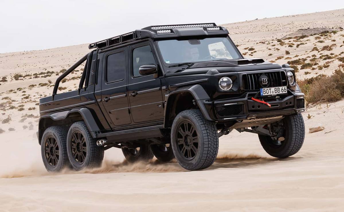 MDP Pick up Brabus XLP 800 6x6 Adventure accion Brabus XLP 800 6x6 Adventure: La Última Revolución en Todoterreno de Lujo