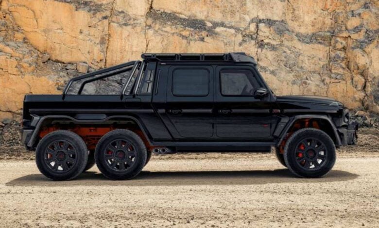 MDP Pick up Brabus XLP 800 6x6 Adventure perfil Brabus XLP 800 6x6 Adventure: La Última Revolución en Todoterreno de Lujo