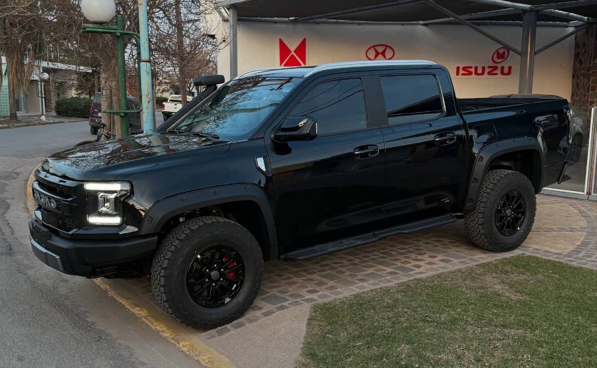 MDP Pick up JMC Grand Avenue Dadao frente La JMC Grand Avenue Dadao: Un Nuevo Contendiente en el Terreno de las Pick-ups Chinas