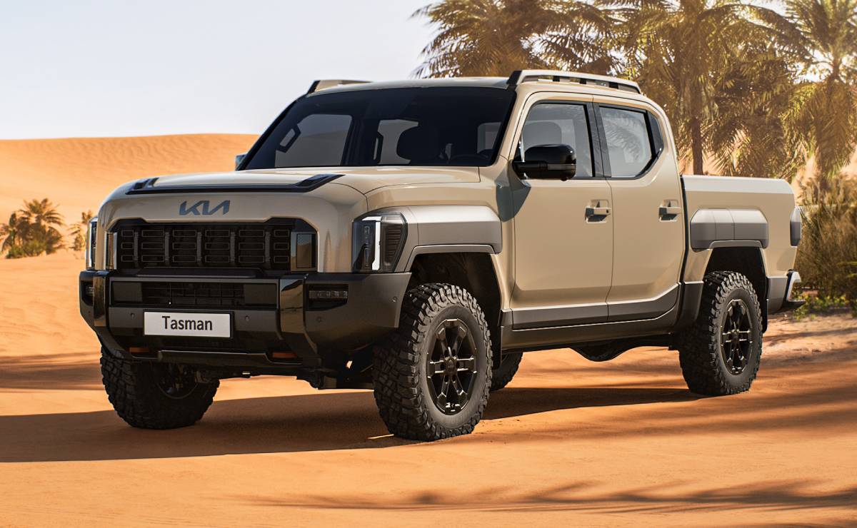 MDP Pick up Kia Tasman frente 2 La Kia Tasman: La Nueva Competencia en el Mercado de Pick-ups en Latinoamérica