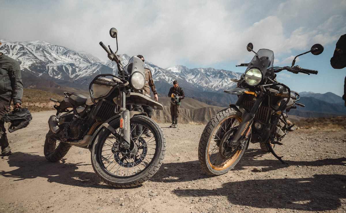 MDP Royal Enfield Himalayan 450 cordillera de fondo ¿Por qué la Royal Enfield Himalayan es la reina del segmento trail en Argentina?