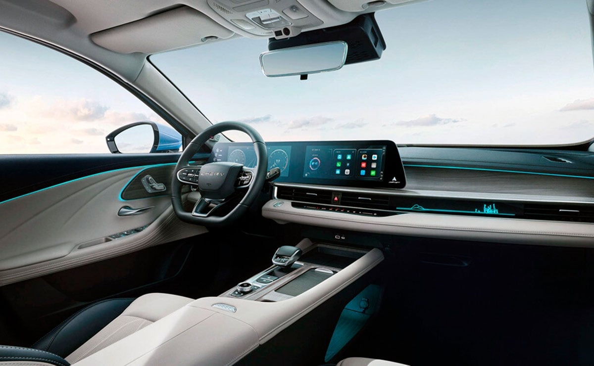 MDP Sedan Chery Arrizo 8 interior ¿Será el Chery Arrizo 8 el sedán que revolucione el mercado latinoamericano?