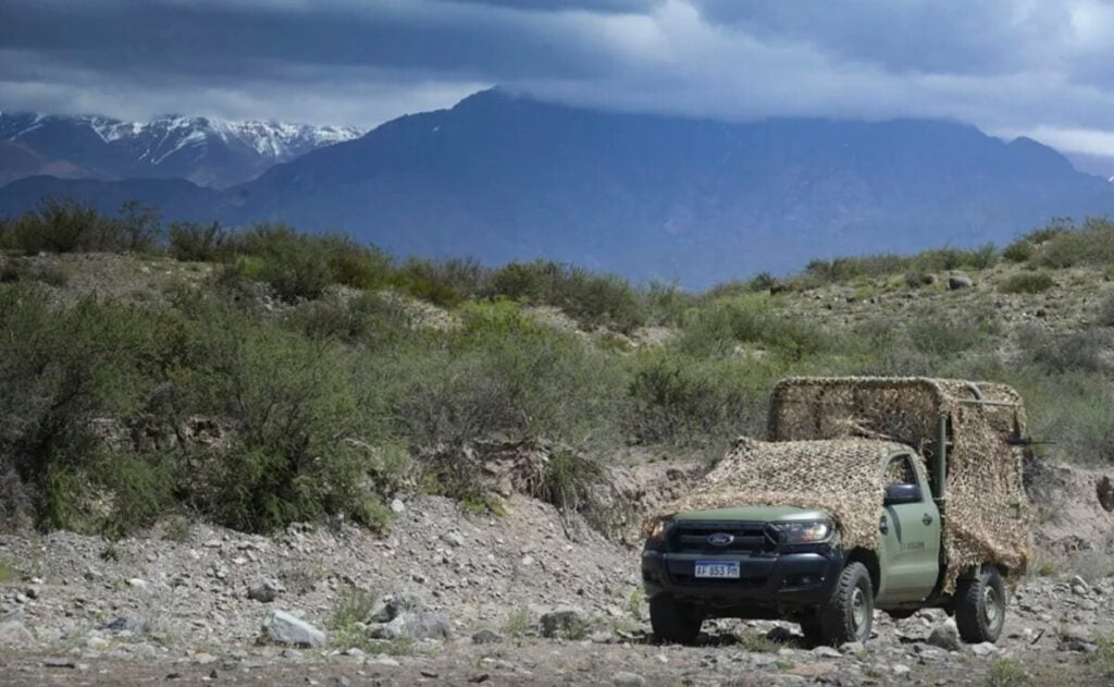 La Ford Ranger se convierte en aliada del sector militar argentino