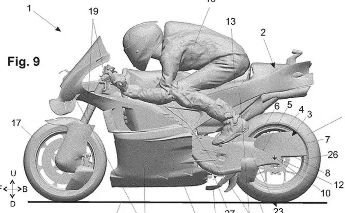 MDP aprilia patente 1 Aprilia Revoluciona MotoGP: Innovaciones en Efecto Suelo y Estabilidad en Curva
