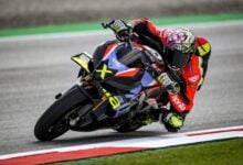 MDP aprilia rsv4 x ex3ma Aprilia Revoluciona MotoGP: Innovaciones en Efecto Suelo y Estabilidad en Curva