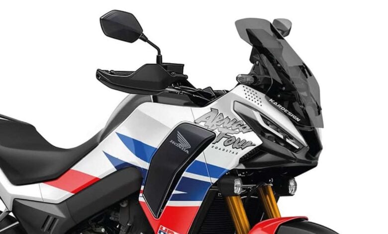 MDP honda africa twin four concept kar lee ¿Es la Honda Africa Four la Próxima Revolución en Motociclismo de Aventura?