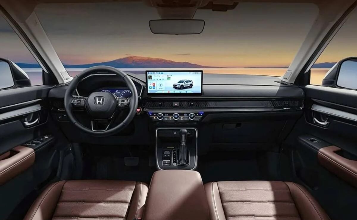 MDP Honda CR V Global 30th Anniversary Glory Edition interior Honda CR-V Global 30th Anniversary Glory Edition: Un Tributo a Tres Décadas de Éxito