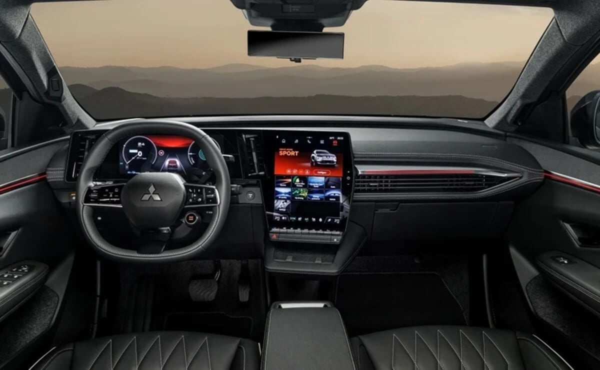 MDP Mitsubishi Eclipse Cross EV interior El Renacer del Eclipse: Mitsubishi Lanza el Eclipse Cross EV 100% Eléctrico