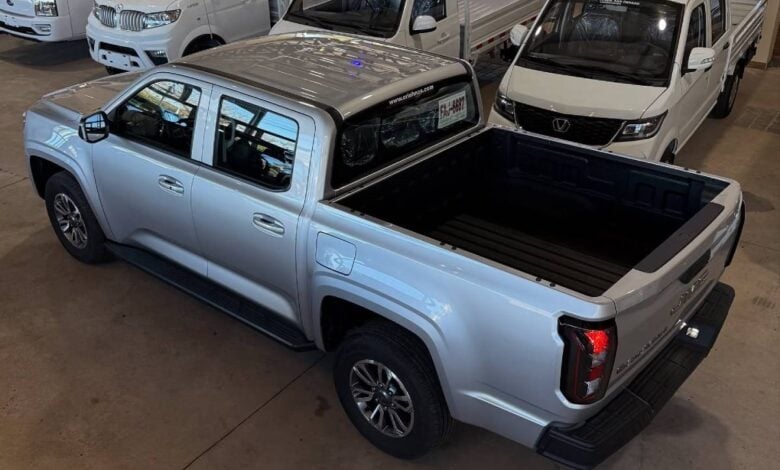 MDP Pick up JMC Grand Avenue trasera 1 ¿Es la JMC Grand Avenue Dadao la pick-up que redefine el segmento mediano todoterreno?