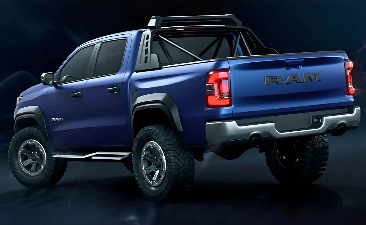 MDP RAM Dakota Warlock trasera La Nueva RAM Dakota: La Pick Up Mediana Que Promete Revolucionar el Mercado Latinoamericano