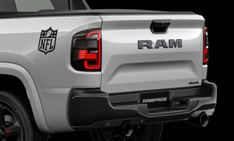 RAM Despierta Pasiones con la Rampage R/T NFL Edition: ¿Qué Ofrece Esta Serie Limitada? MDP RAM Rampage R T NFL Edition teaser 1 RAM Despierta Pasiones con la Rampage R/T NFL Edition: ¿Qué Ofrece Esta Serie Limitada?