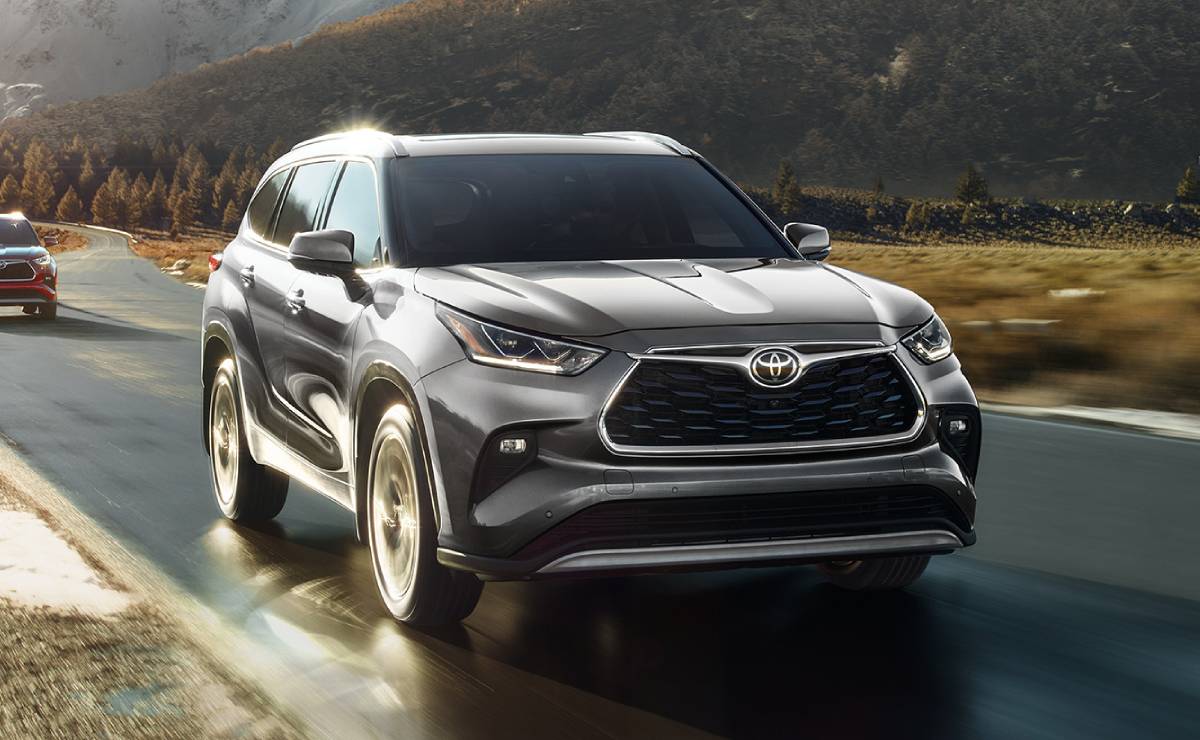 MDP Toyota Highlander 2026 trompa Toyota Highlander 2026: El SUV Familiar que Revolucionará el Mercado Norteamericano