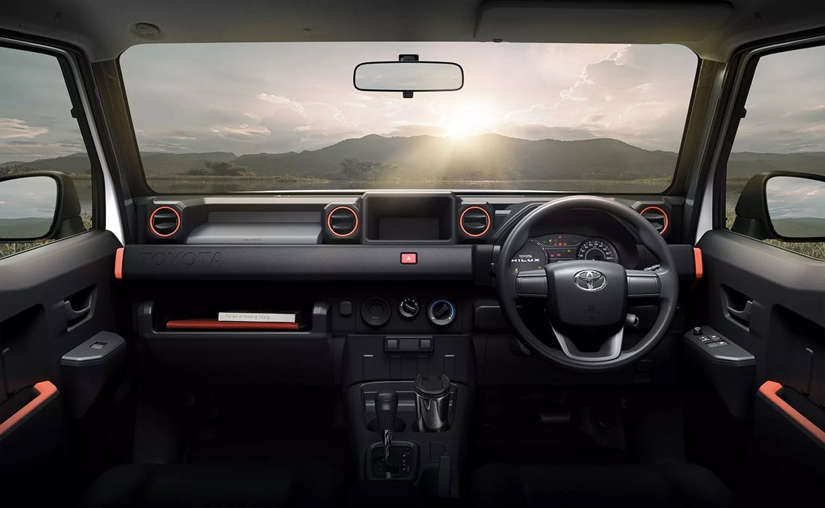 MDP Toyota Hilux Champ interior Toyota Hilux Champ: ¿La versión más esperada llega a Brasil?
