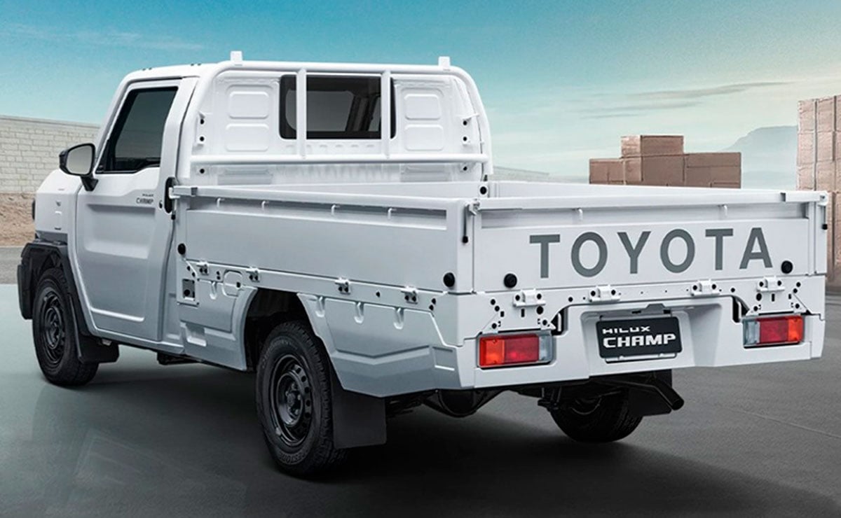 MDP Toyota Hilux Champ trasera Toyota Hilux Champ: ¿La versión más esperada llega a Brasil?