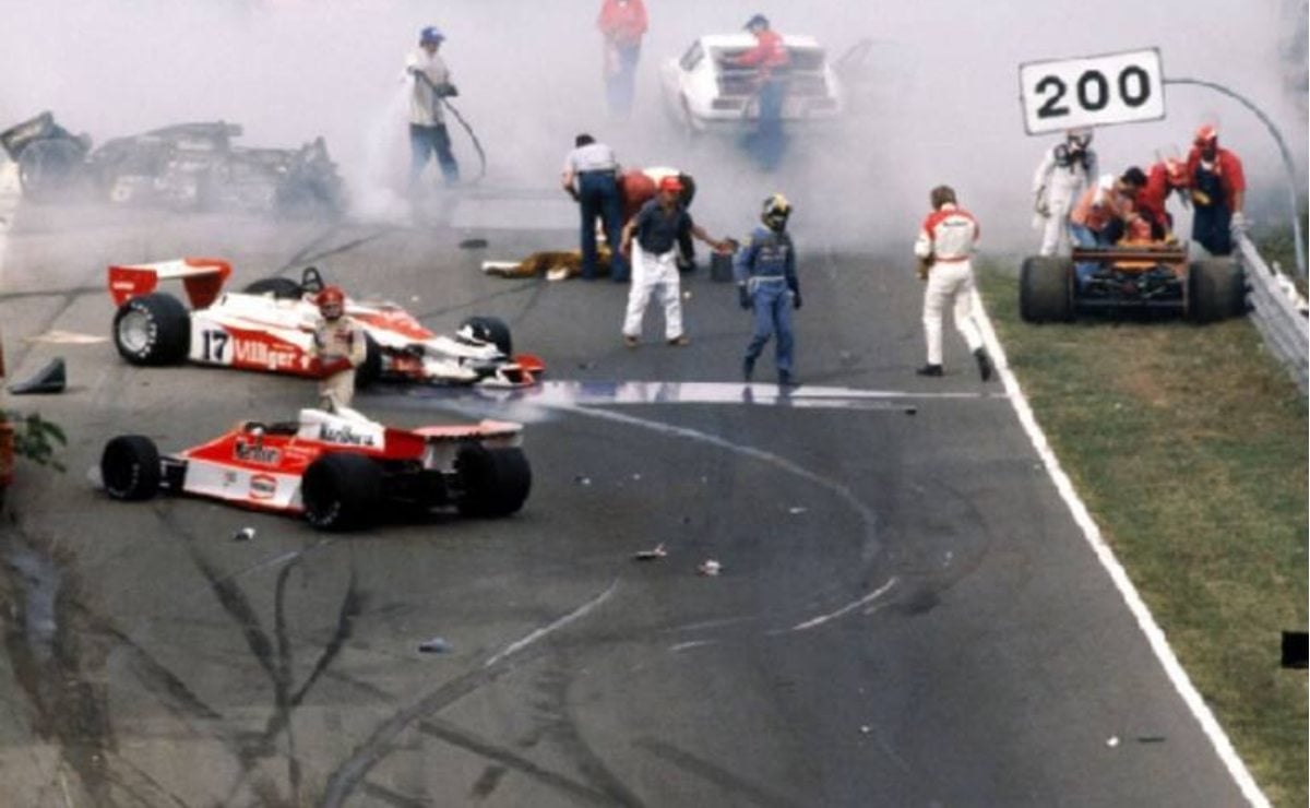 MDP accidentes f1 monza 1 Monza, el Ícono de la Velocidad: Franco Colapinto Busca Hacer Historia en un Circuito de Leyenda