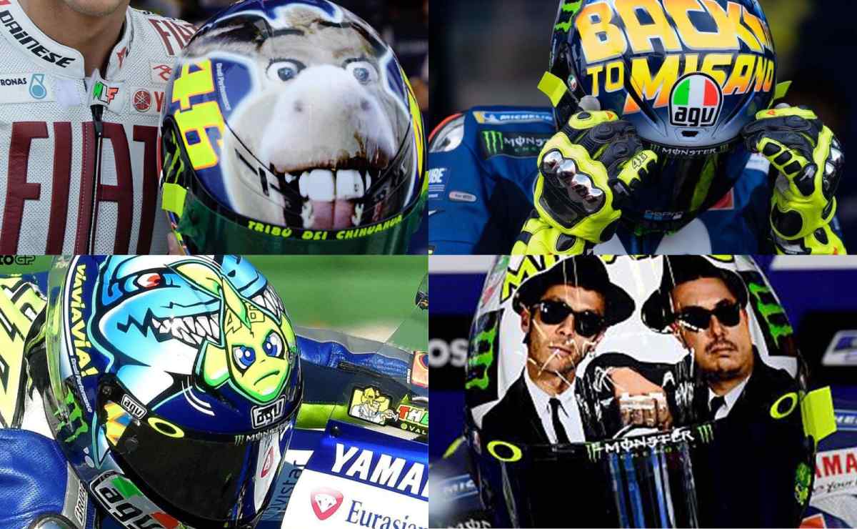 MDP cascos valentino rossi motogp 1 Valentino Rossi y el Gran Premio de San Marino: El Arte de un Casco Más que Especial