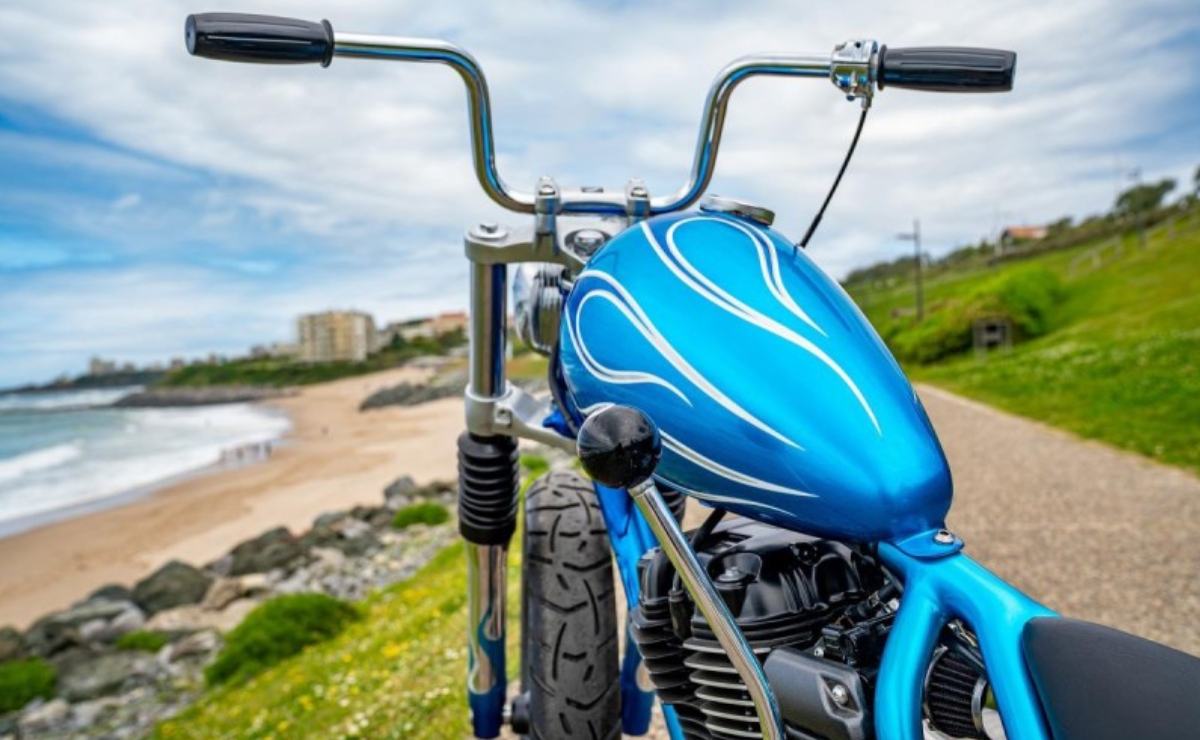 Honda GB350S Hachimaan Detalle