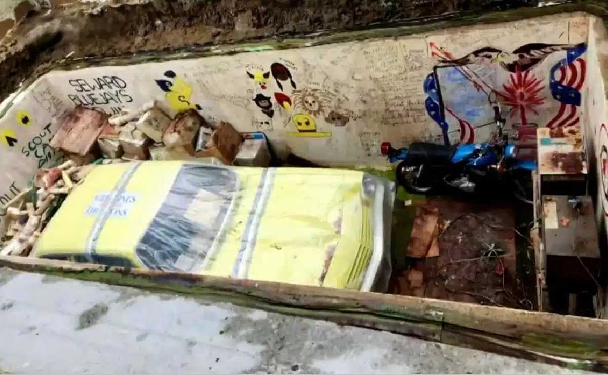 MDP kawasaki enterrada El Tesoro Sepultado: Chevy Vega y Kawasaki KE Resurgen del Pasado en Nebraska