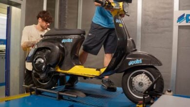 MDP moto vespa carbonio 154 cc 1 La Vespa 50: Pequeña en tamaño, grande en innovación y estilo